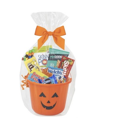 Halloween Pumpkin Candy Basket