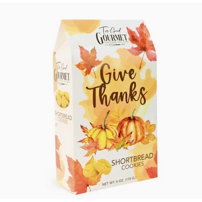 Shortbread Give Thanks Cookies