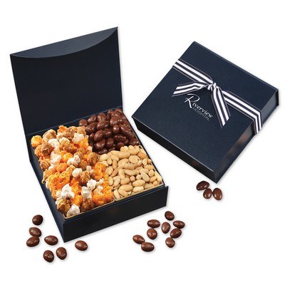 Navy Magnetic Closure Sweet & Salty Assortment