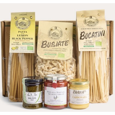 Pasta and Sauce Trio-Italian Gift Basket