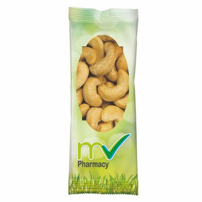 Full Color Tube DigiBag™ with Jumbo Salted Cashews