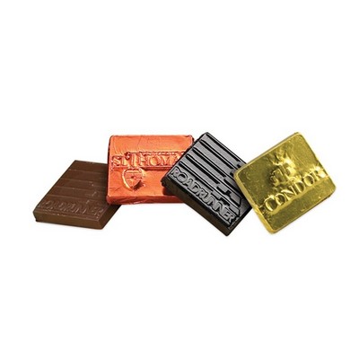 1.5" Square Custom Molded Chocolate