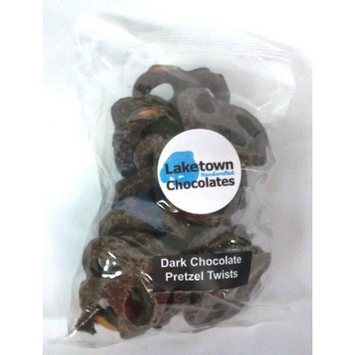 2 Oz. Dark Chocolate Covered Pretzel Twists