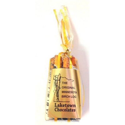 10 Piece Small White Chocolate Birch Logs