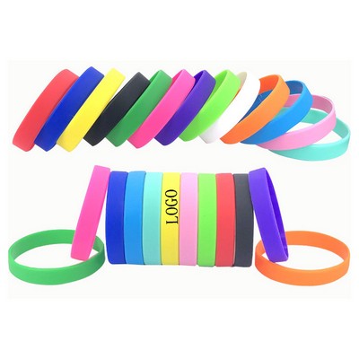 Debossed Color Filled Wristband